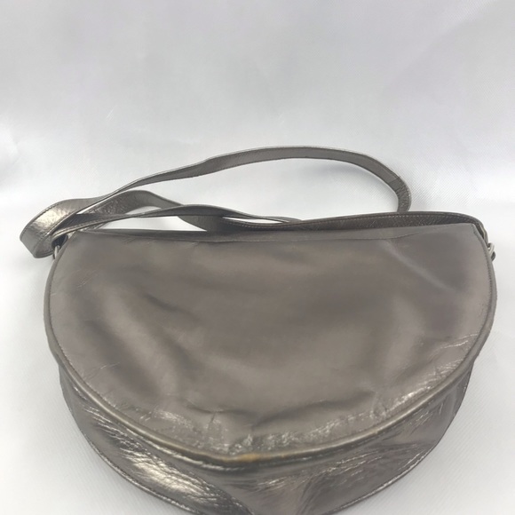 Charles Jourdan Bags Charles Jourdan Leather Crossbody Bag Metallic Poshmark